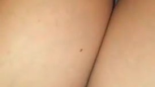 Girl shows pussy