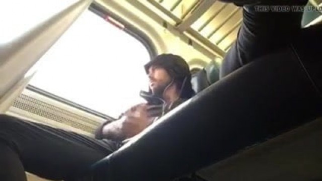 Jerking on the train