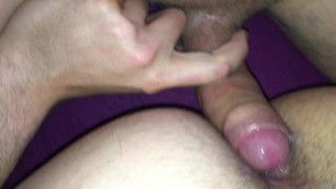 Twink unload his sperm in the ass. Classic gay breeding