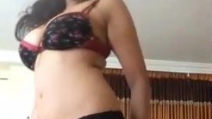 Hot slutty Indian girl friend strip