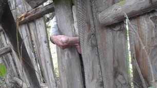 Sex with a fence, in a remote village!