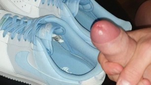 Nike Air Force 1 fuck and cum