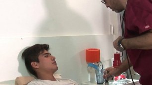 Latin twink bareback fucks mature medic after blowjob