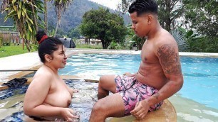 I get hard when I see my mother-in-law half naked in the pool