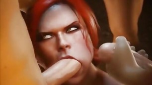 Triss Face Fucked